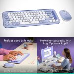 Logitech POP ICON Combo Adds Colorful Style and Smart Shortcuts to Work From Anywhere Setups