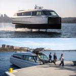Electric Candela P-12 Business Ferry Glides Across Water in Near Silence