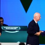 Fifa president tries to stage Israel-Palestine handshake that goes all wrong | Football