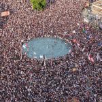 Serbian protesters clash with police amid massive anti-government rally in Belgrade