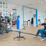 Seesaw Chairs Bring Playful Motion to Long Office Meetings