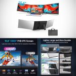 ZUMWALT P7 15.6″ Dual-Screen Kit Turns Any Laptop Into a Triple-Screen Setup You Can Take Anywhere