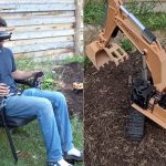 ProfessorBoots 3D Printed FPV Excavator Puts You Straight in the Operator Seat