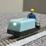 DIY Self Driving 1/48 Scale Narrow Gauge Battery Locomotive Learns to Shuttle on Its Own