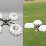 QUADMOVR Flies a Carbon Quadcopter Drone on Four Printed Radial Impellers