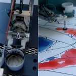 Fascinating Look Back at AARON, the AI Computer Painter from 1996 Who Took Seven Hours to Finish One Sheet